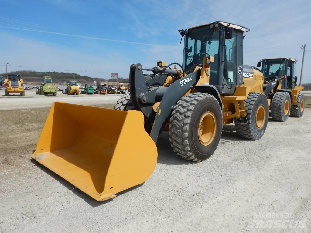 John Deere 524K Фронтальные погрузчики