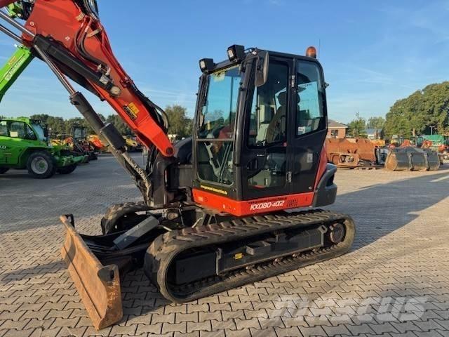 Kubota KX080-4a2 Малые экскаваторы 7т-12т