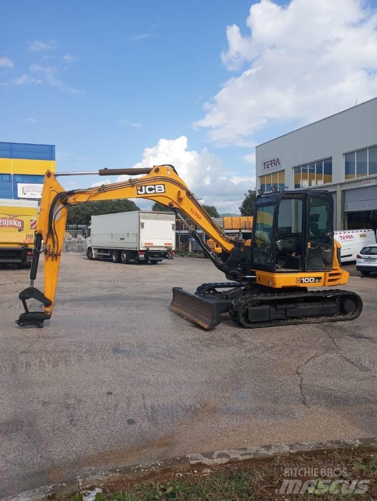 JCB 100 C Малые экскаваторы 7т-12т
