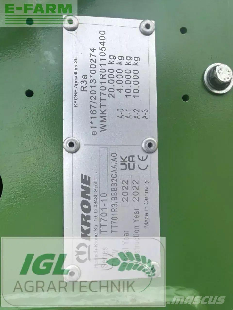Krone tx 460 Прицепы перегрузчики зерна