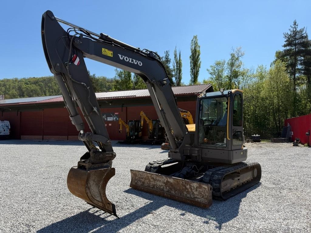 Volvo ECR88D Малые экскаваторы 7т-12т