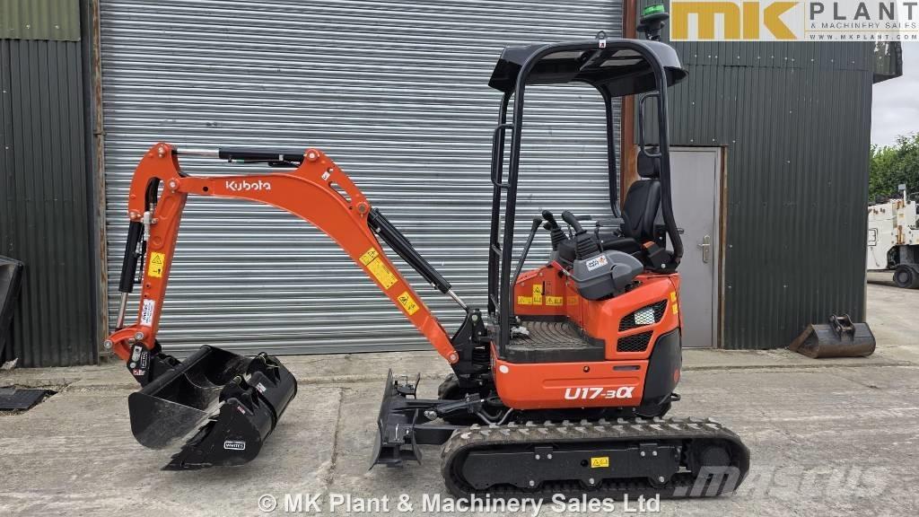 Kubota U 17-3a Мини-экскаваторы