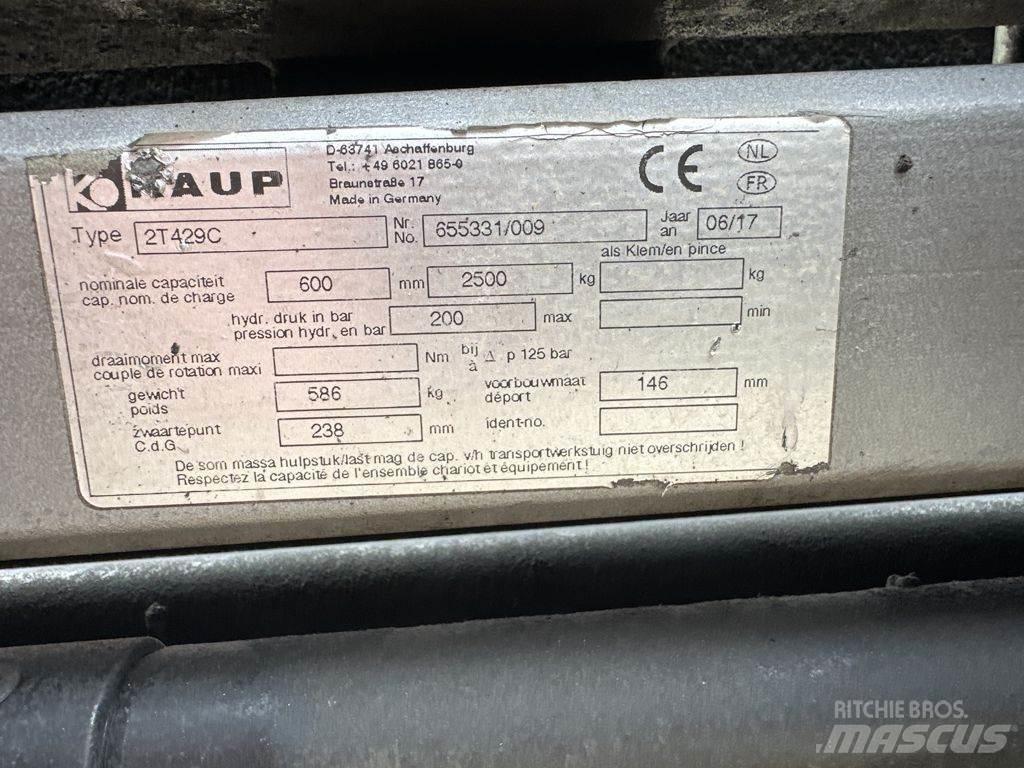 Kaup 2t429C Паллетные вилы