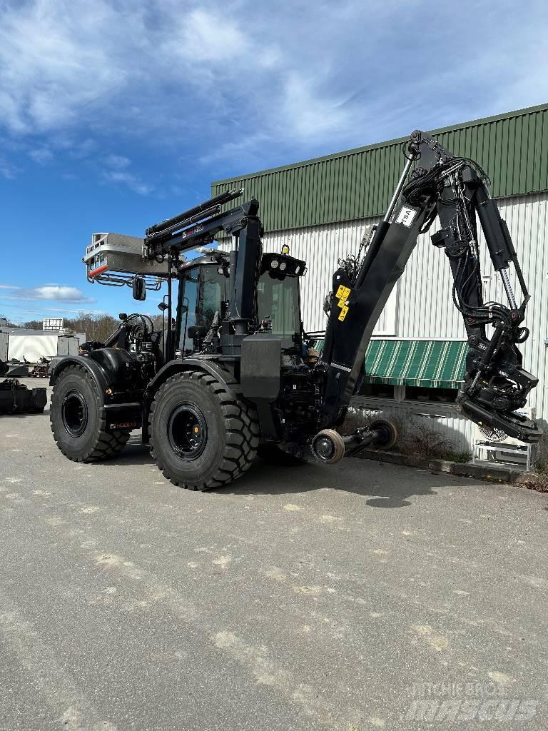 Huddig 1260D Rail Экскаваторы-погрузчики