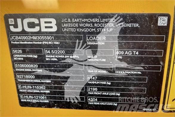 JCB 409 Фронтальные погрузчики