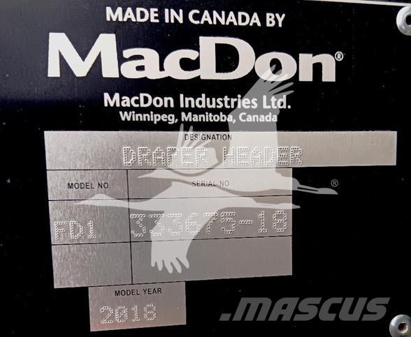 MAC DON FD145 Жатки