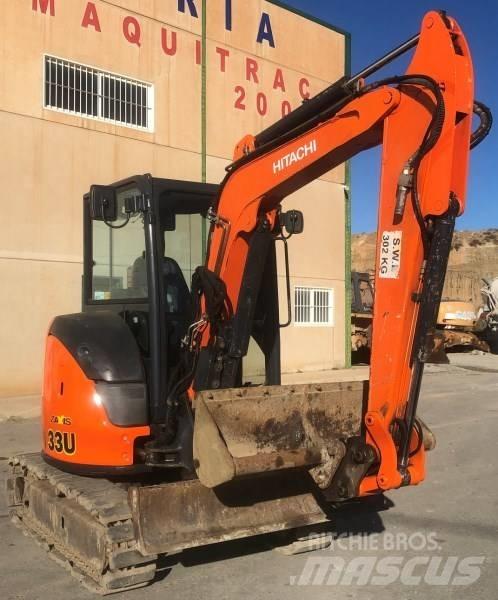 Hitachi ZX 33 U-5 A Мини-экскаваторы