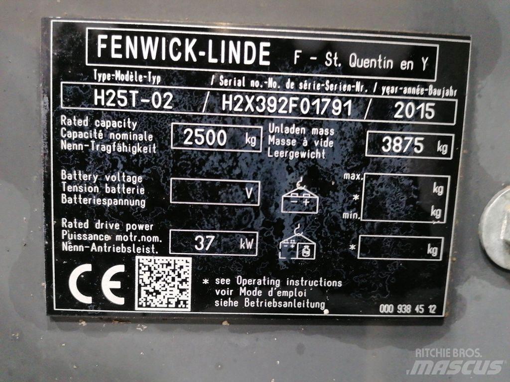 Linde H25T-02 Газовые погрузчики