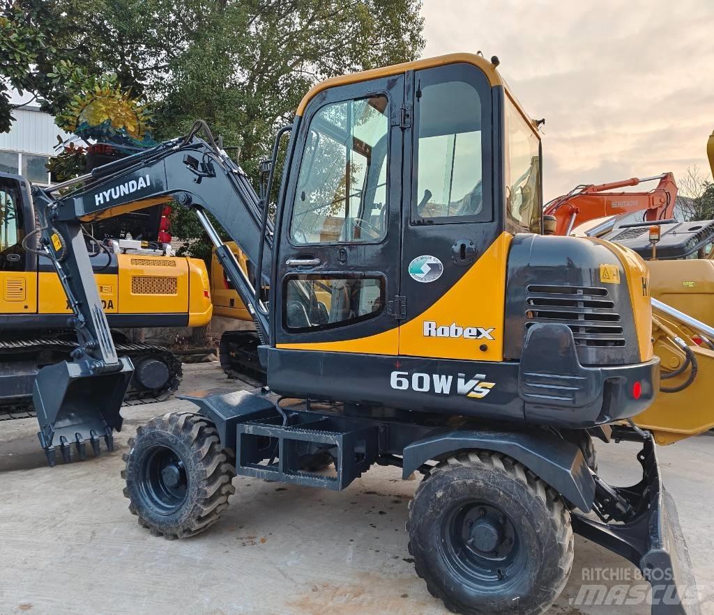 Hyundai R 60 W Колёсные экскаваторы