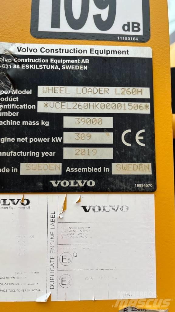 Volvo L260H Фронтальные погрузчики