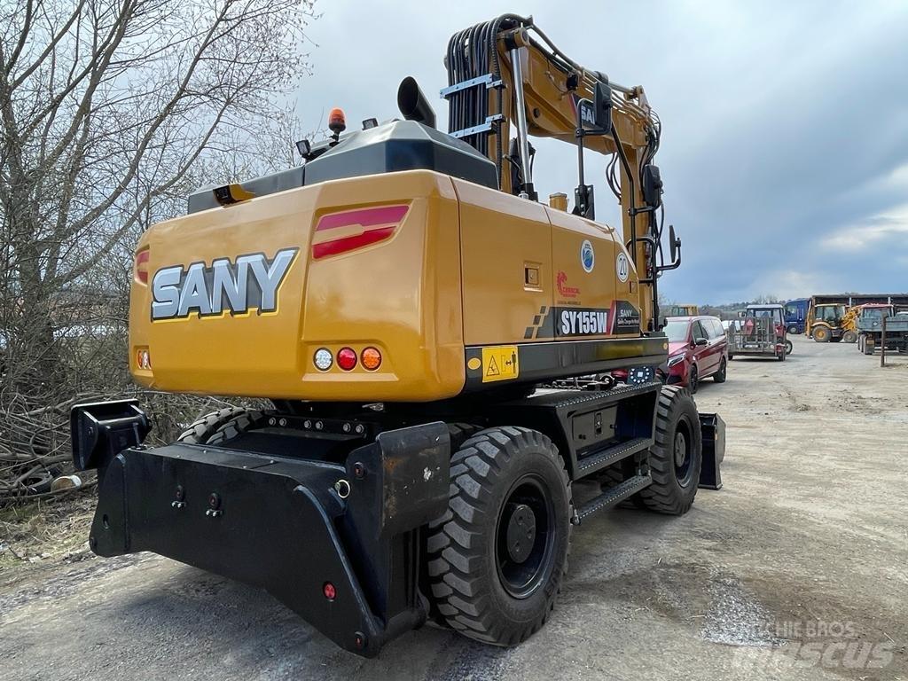 Sany SY155W Колёсные экскаваторы