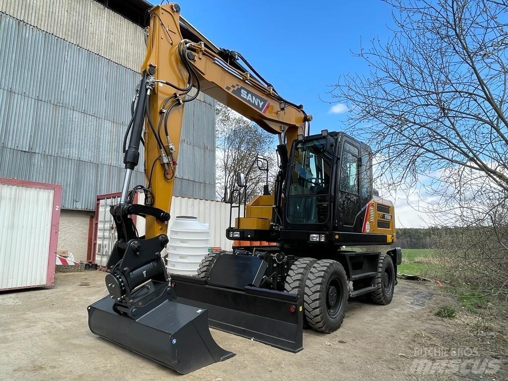 Sany SY155W Колёсные экскаваторы