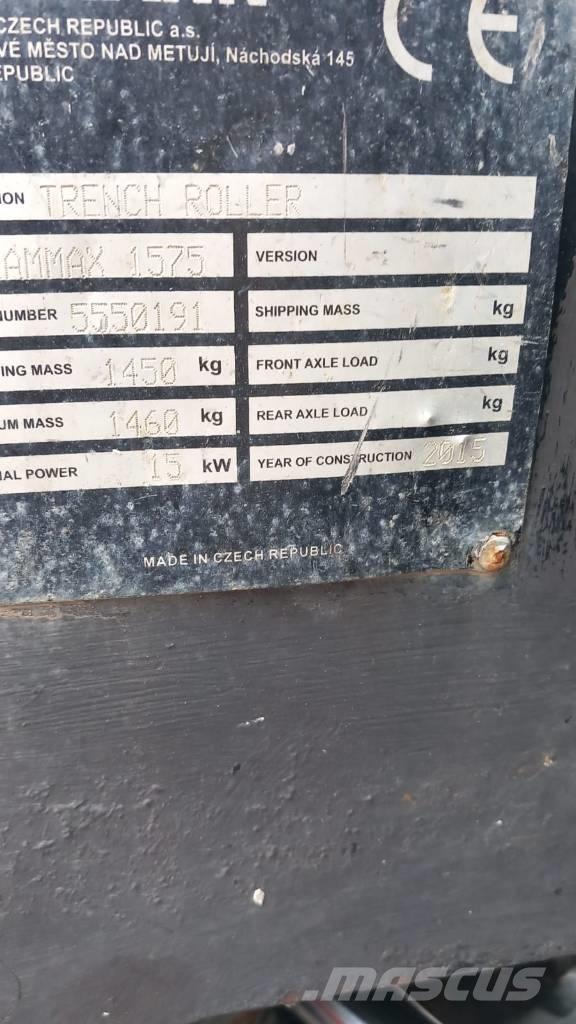 Rammax 1575 Уплотнители грунта