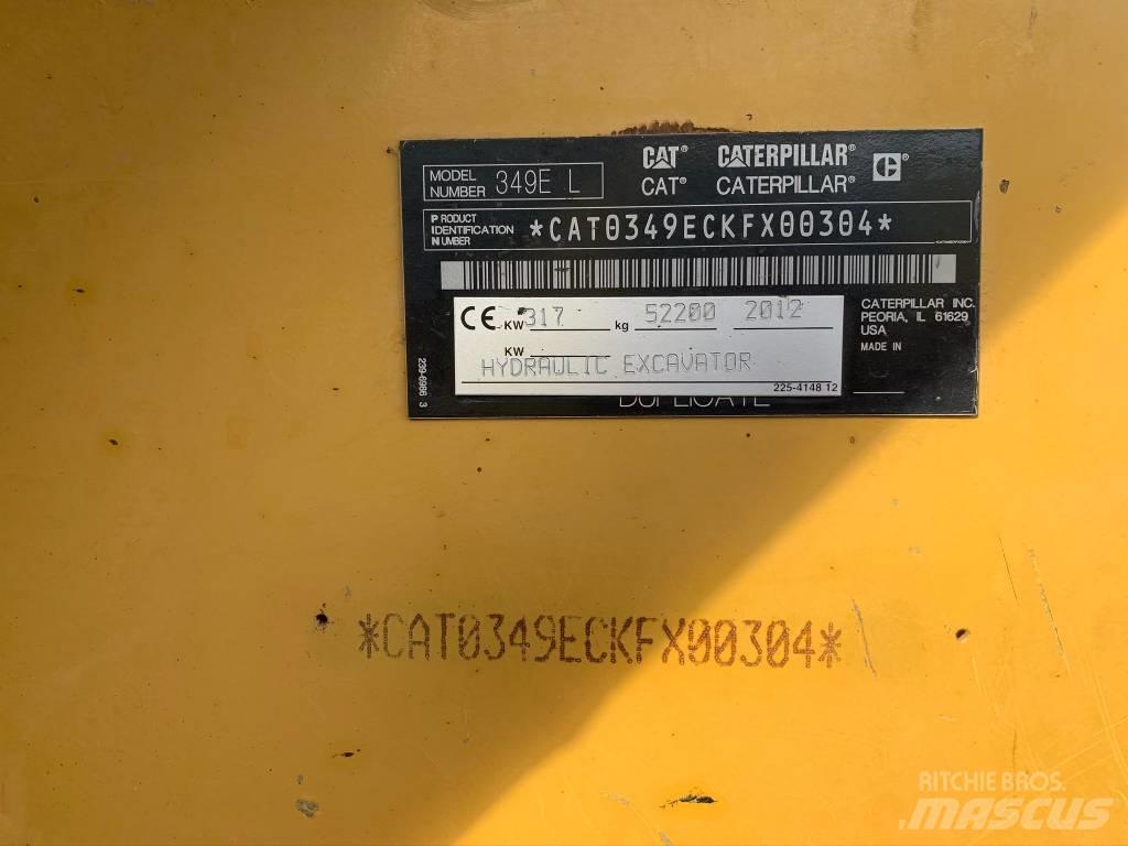 CAT 349 E Гусеничные экскаваторы