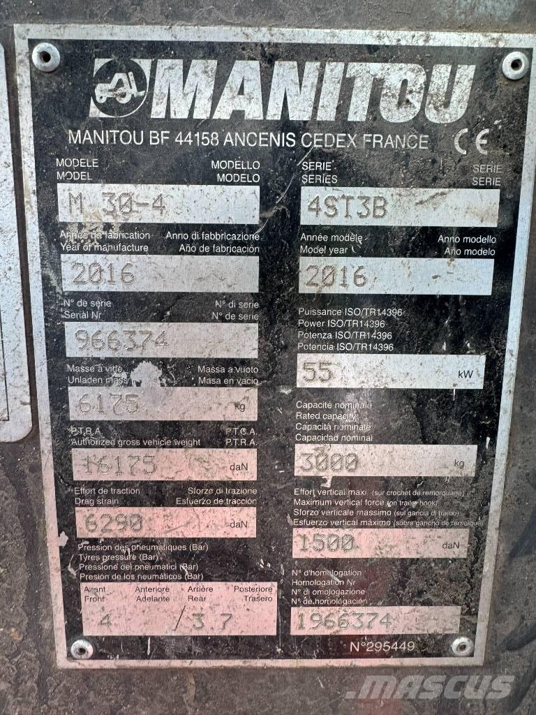 Manitou M30-4 Дизельные погрузчики