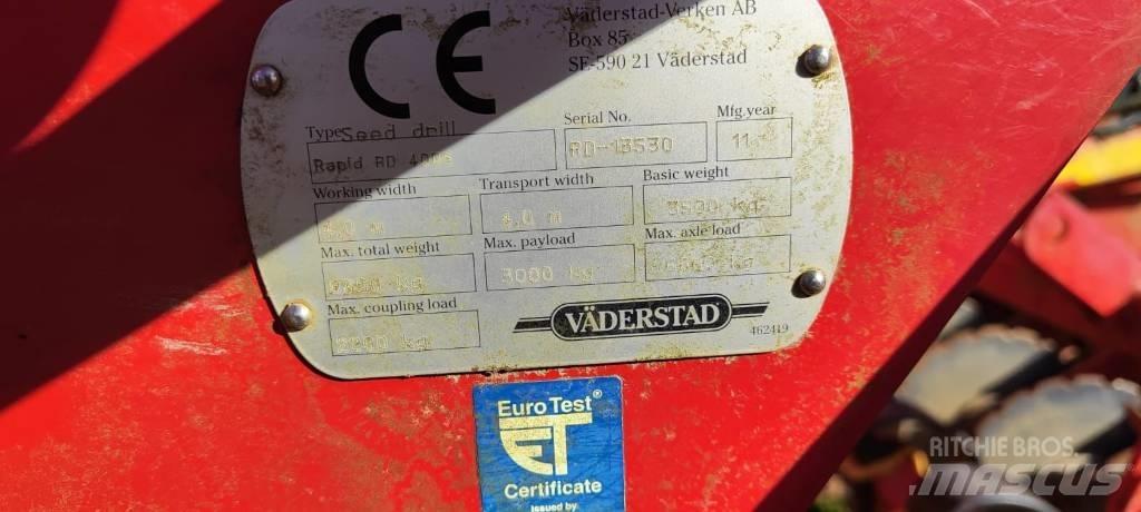 Väderstad Rapid400S Комбинированные сеялки