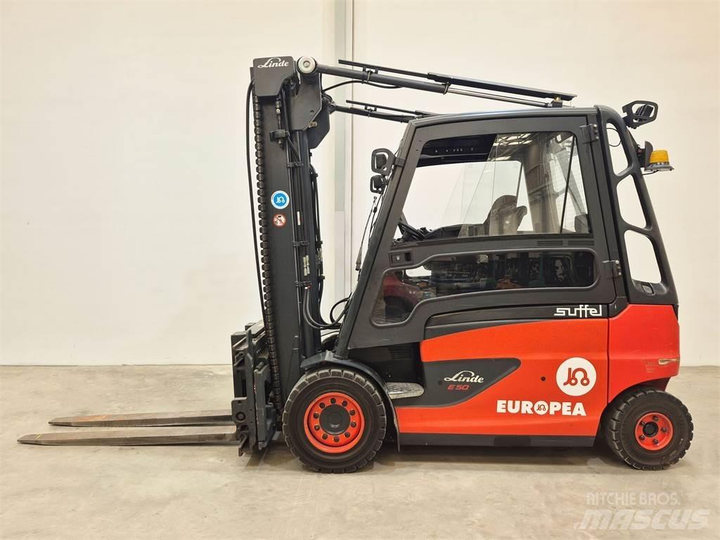 Linde E50HL 01 600 Электропогрузчики