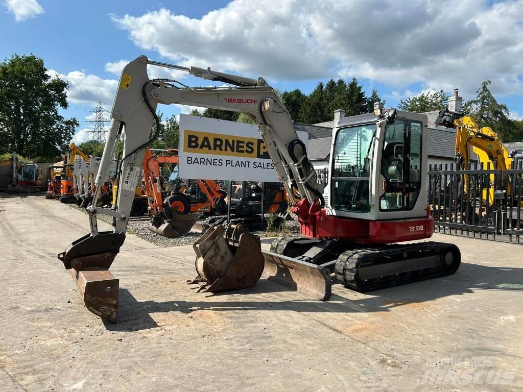 Takeuchi TB 153 FR Малые экскаваторы 7т-12т