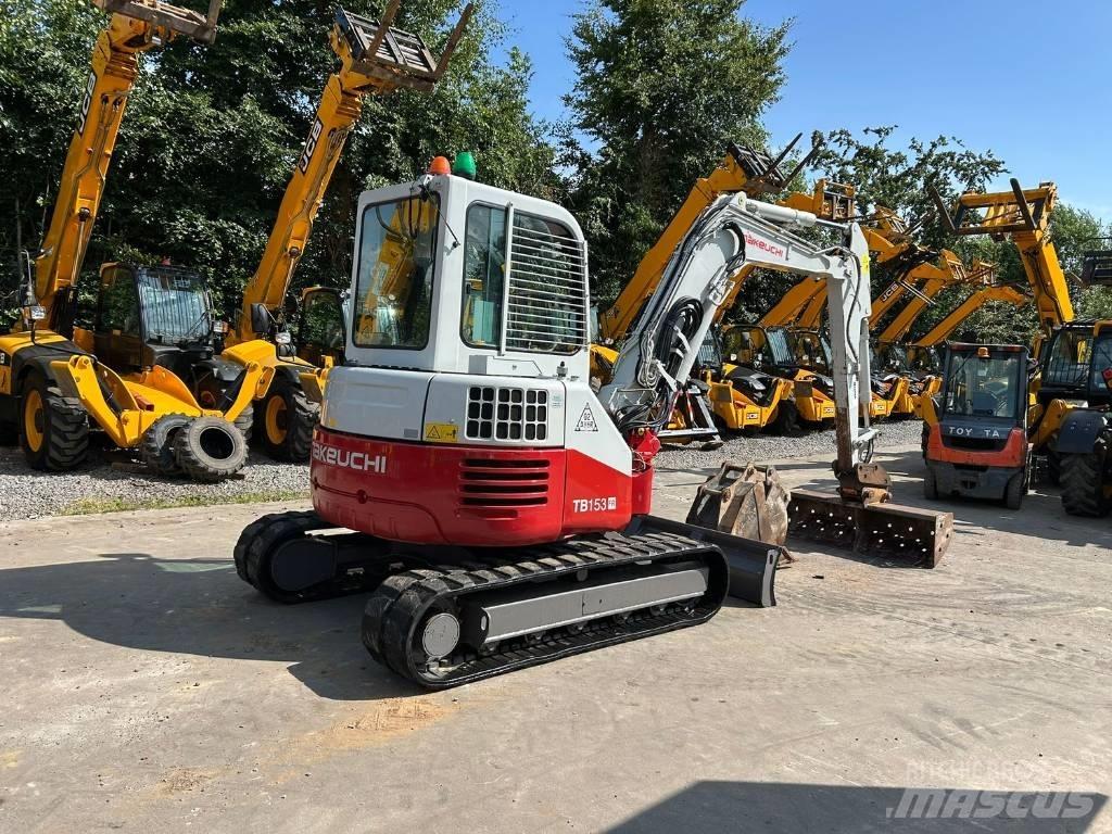 Takeuchi TB 153 FR Малые экскаваторы 7т-12т
