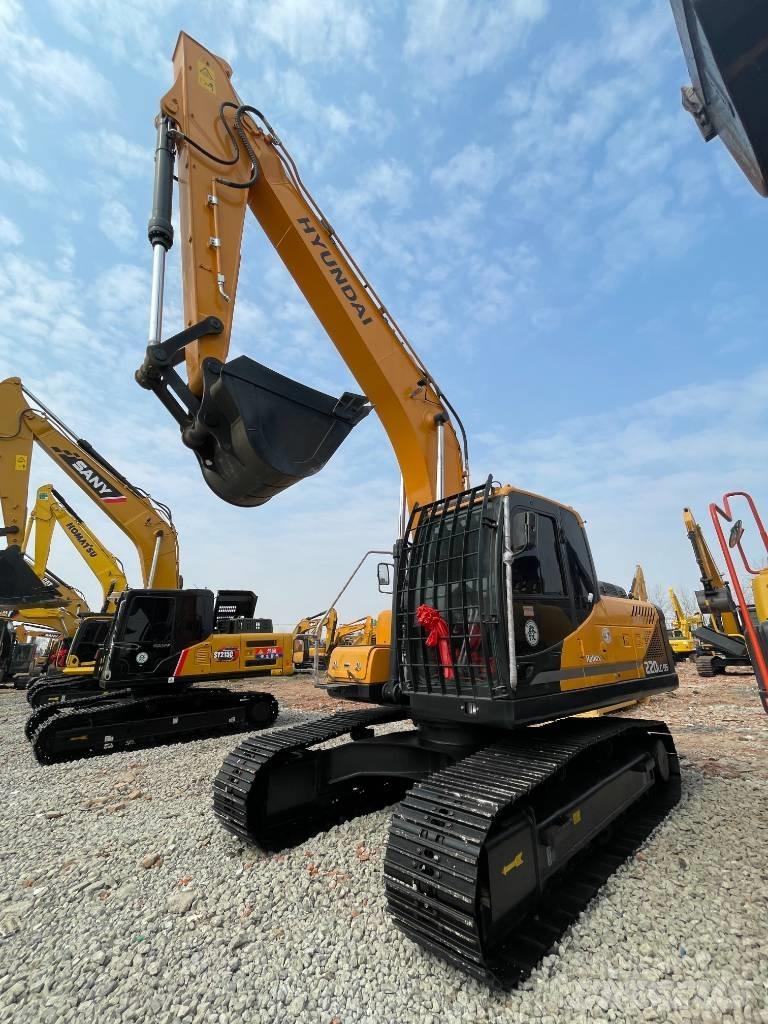 Hyundai 220 Гусеничные экскаваторы