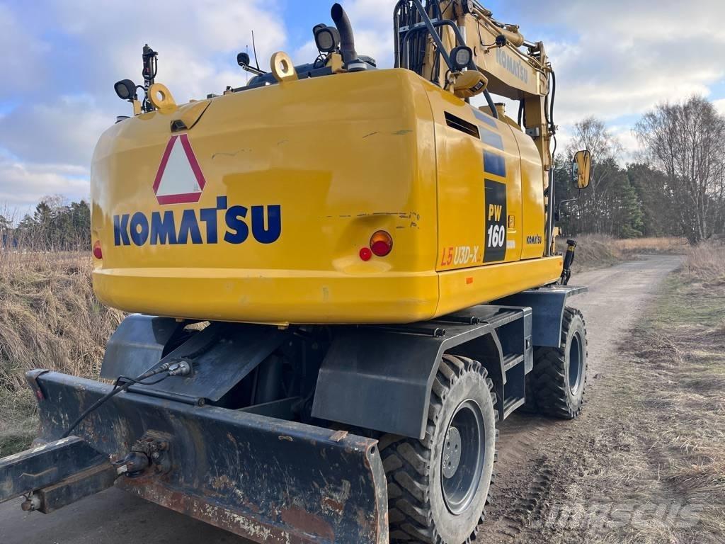 Komatsu PW 160 Колёсные экскаваторы