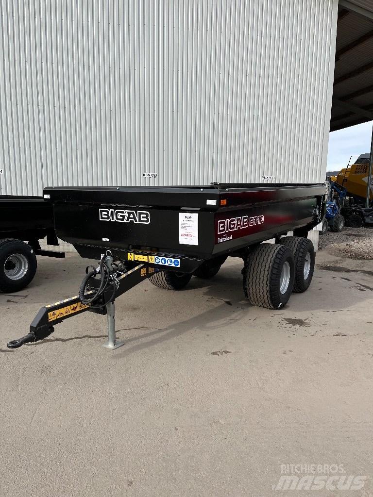 Bigab BT 10 HARDOX Самосвальные прицепы
