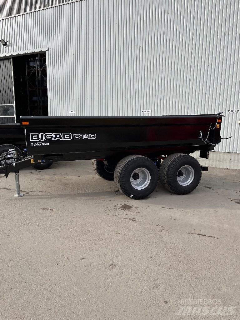 Bigab BT 10 HARDOX Самосвальные прицепы
