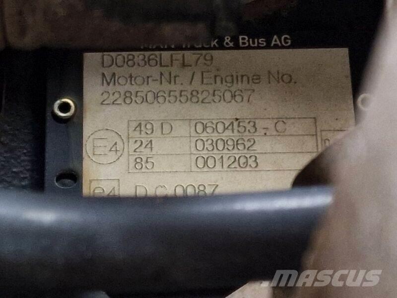 MAN D0836 LFL79 Двигатели