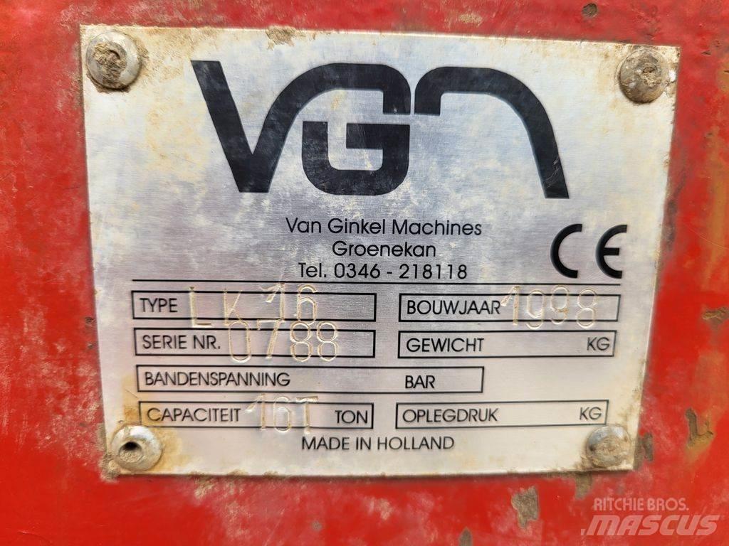 VGM LK16 Тракторные самосвальные прицепы