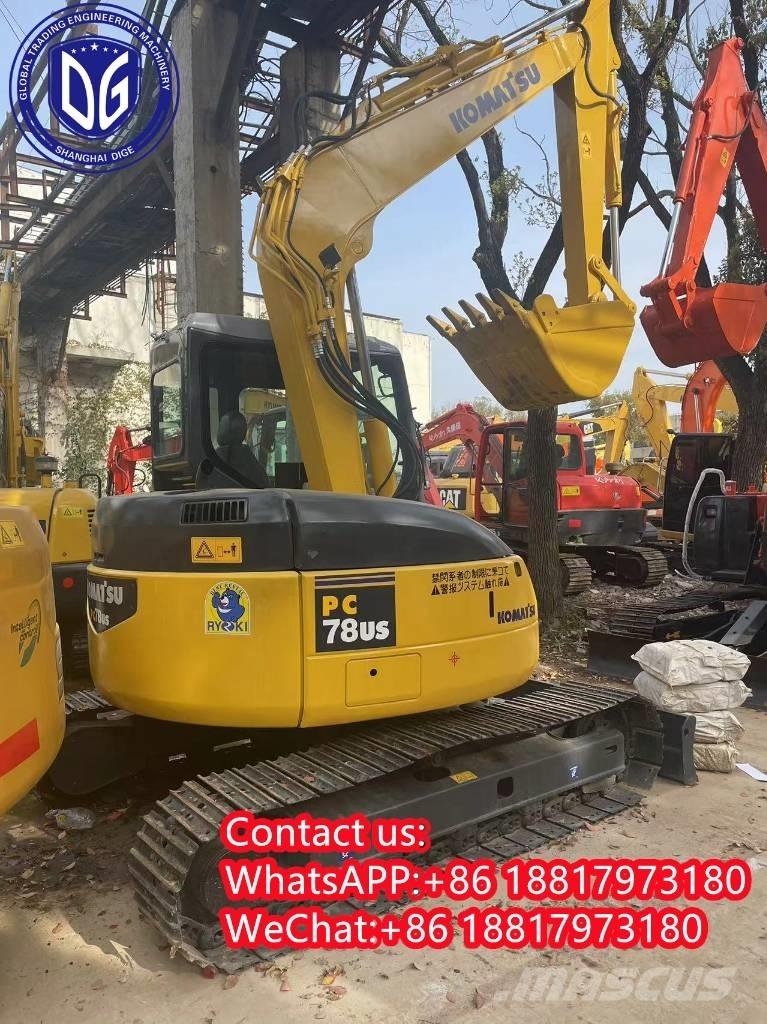 Komatsu PC 78 US Гусеничные экскаваторы