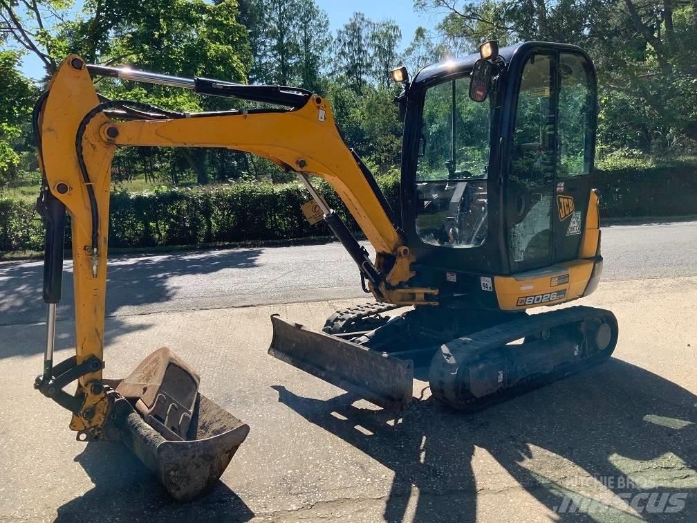 JCB 8026 CTS Мини-экскаваторы