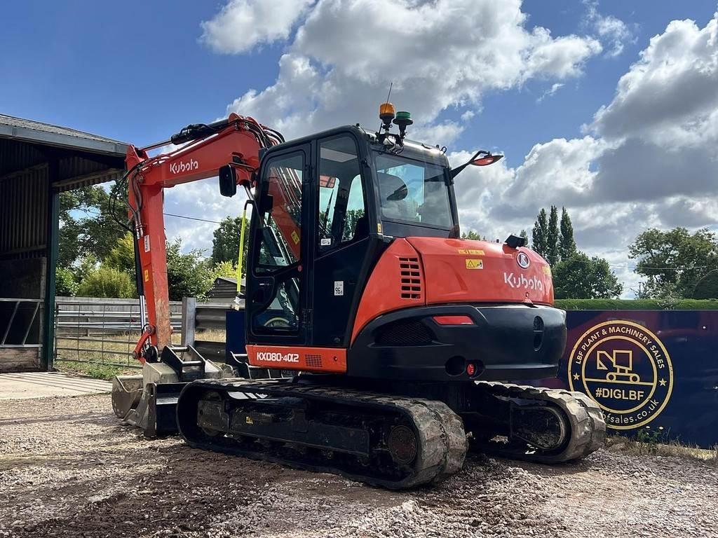 Kubota KX080-4 Специальные экскаваторы