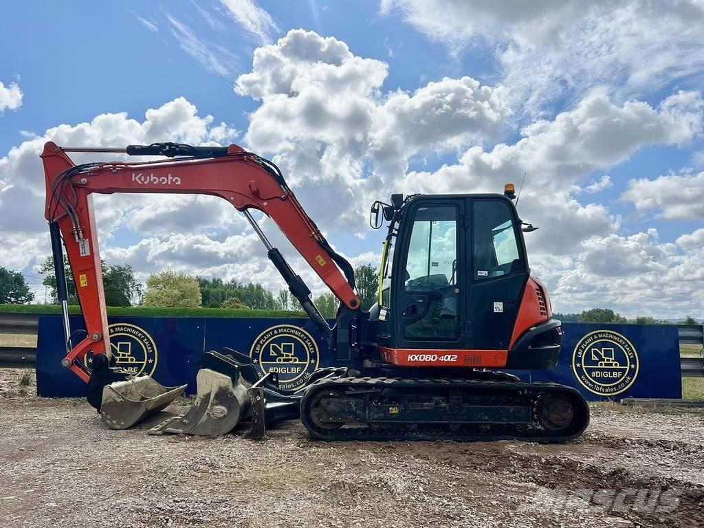 Kubota KX080-4 Специальные экскаваторы