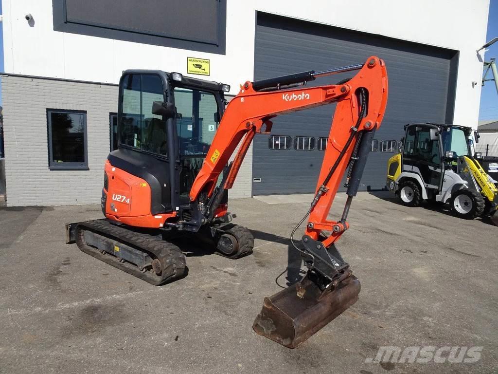 Kubota U27-4 Мини-экскаваторы