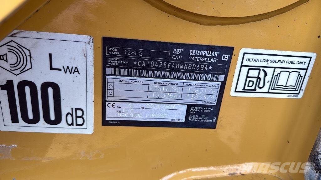 CAT 428 F Экскаваторы-погрузчики