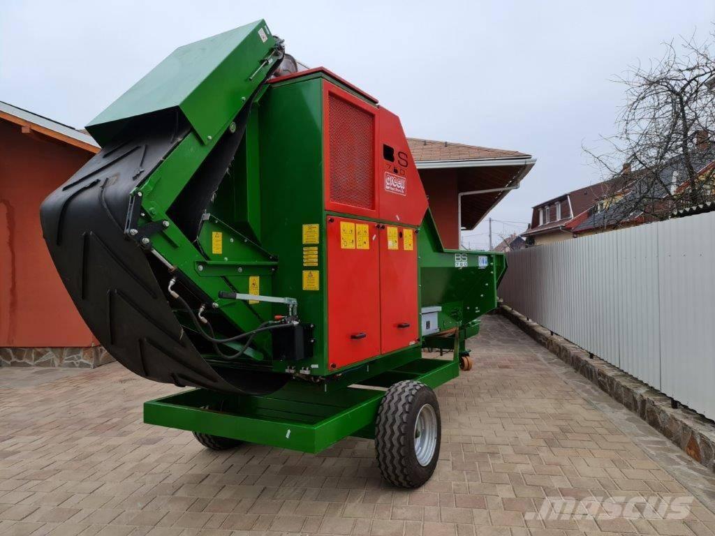 Greentechnik BS760 Дробилки древесины