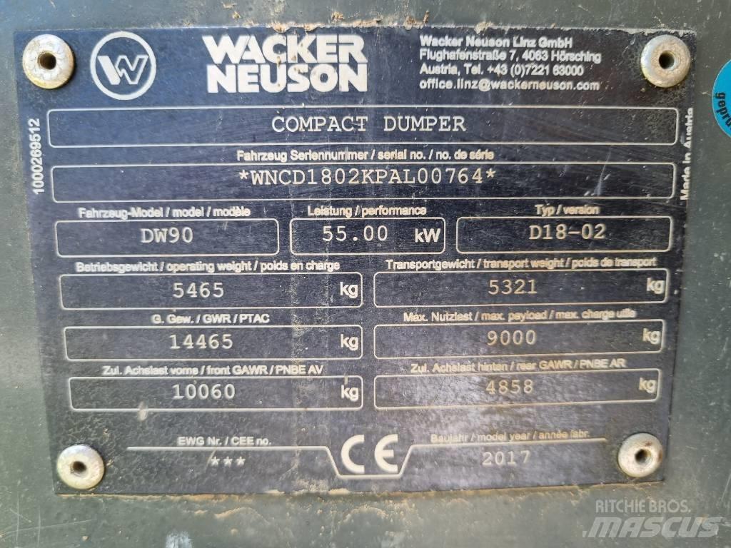 Wacker Neuson DW 90 Мини-самосвалы