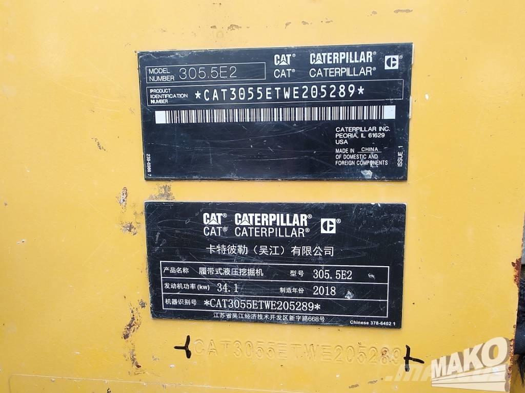 CAT 305.5 E2 Гусеничные экскаваторы