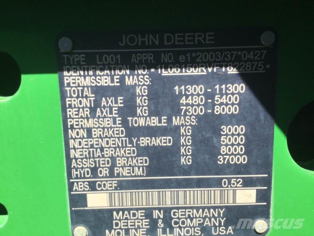 John Deere 6150R Трактора
