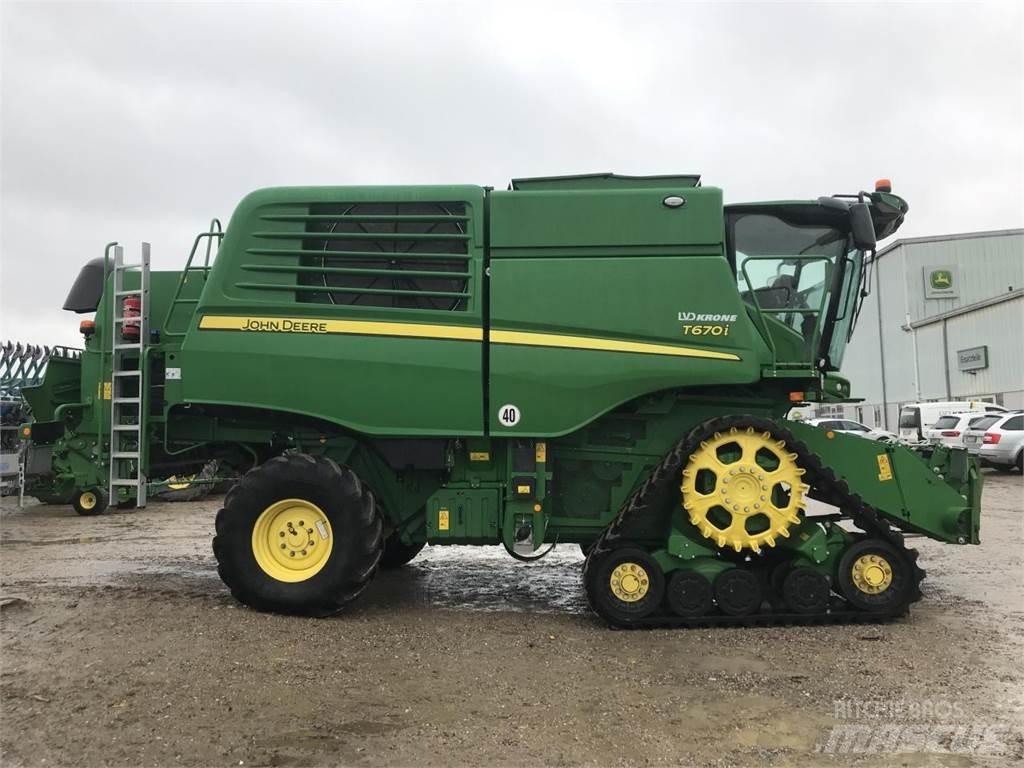 John Deere T670 Зерноуборочные комбайны