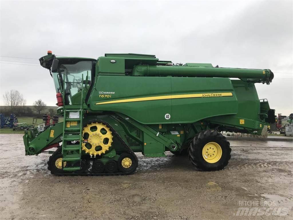 John Deere T670 Зерноуборочные комбайны