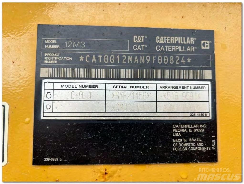 CAT 12 M 3 Грейдеры