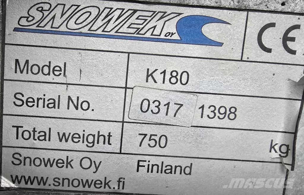 Snowek K180 Другая техника для уборки снега