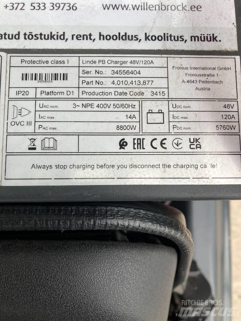 Linde EG20PH/1275-02 Электропогрузчики