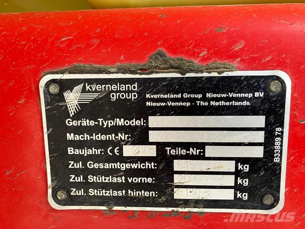 Rau Phoenix B 40 Прицепные опрыскиватели