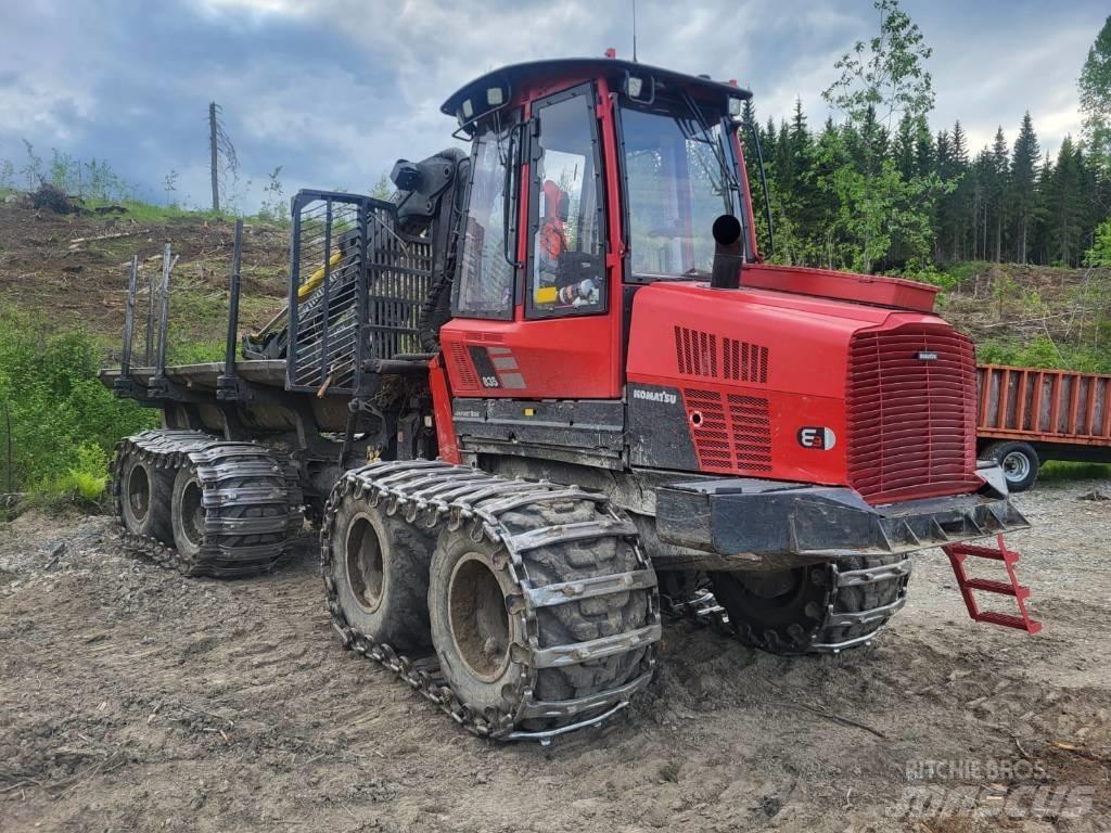 Komatsu 835 Форвардеры