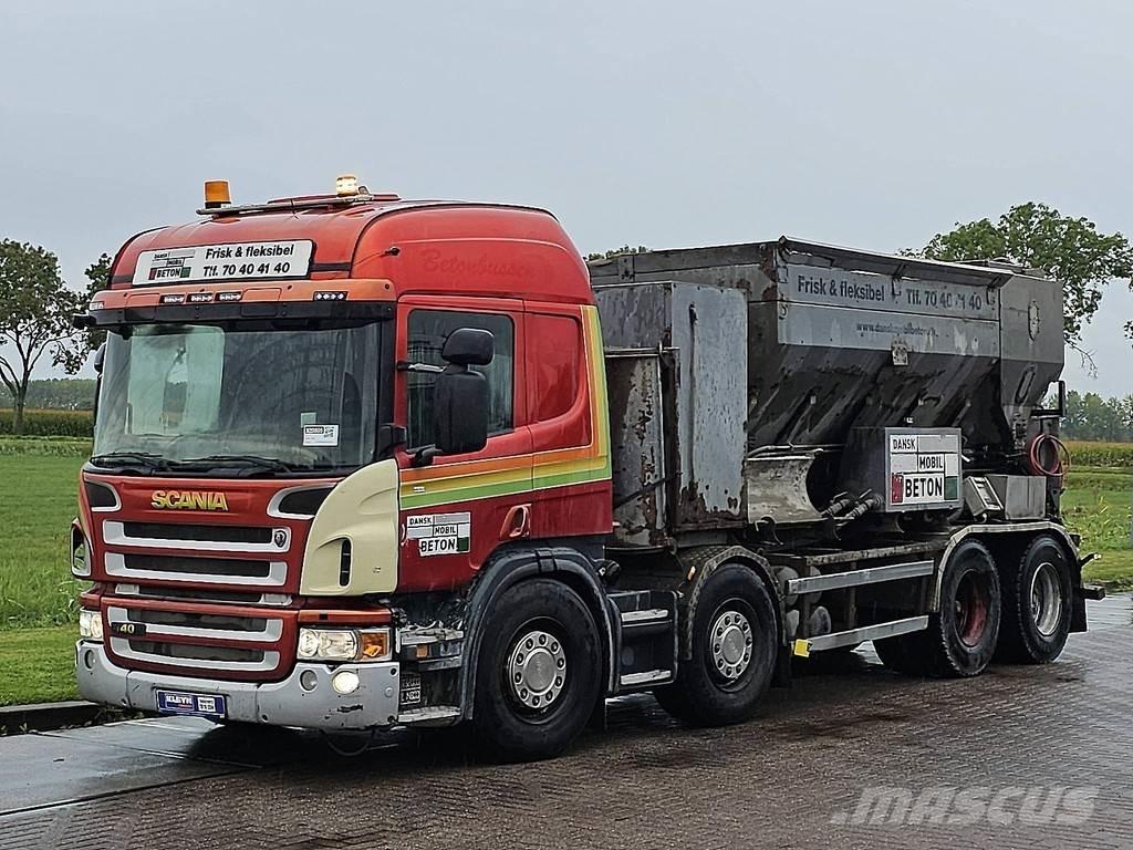 Scania P400 8X4 Шасси с кабиной