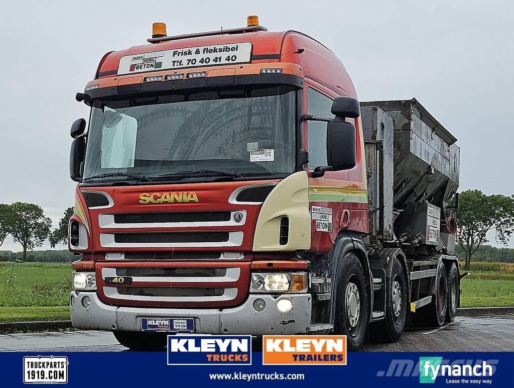 Scania P400 8X4 Шасси с кабиной