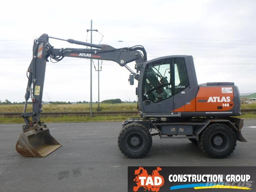 Atlas 140 W Колёсные экскаваторы