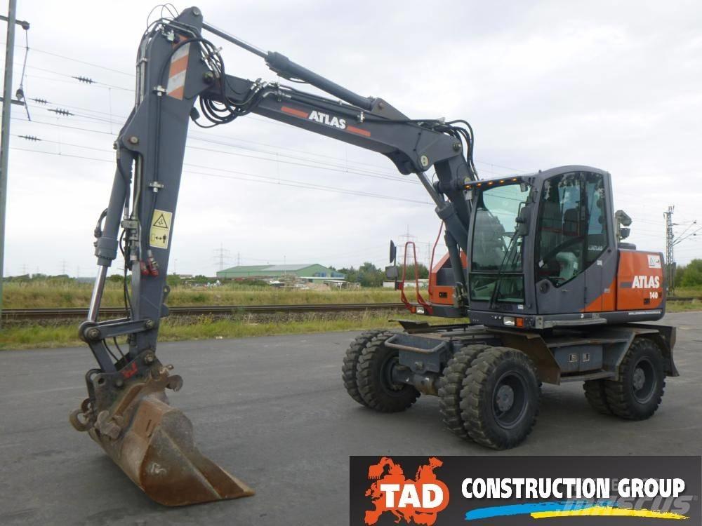 Atlas 140 W Колёсные экскаваторы